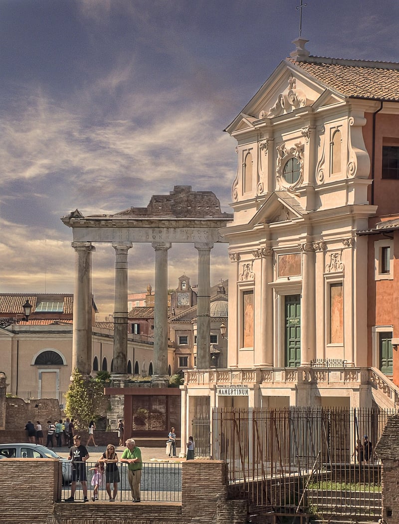 Roman Forum in Rome, Italy